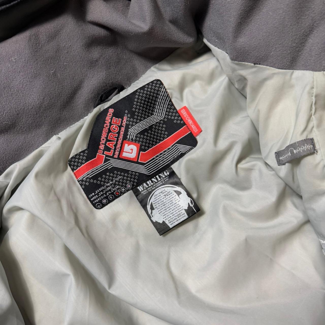 2000’s Burton Analog Plaid Patterned Puffer Jacket (L)