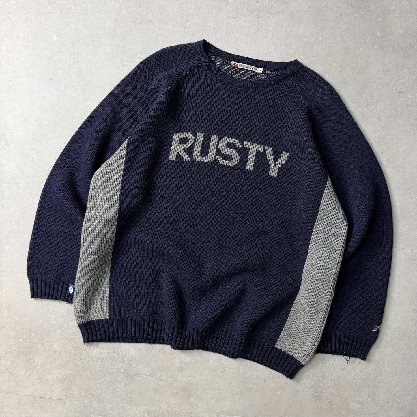 00's Rusty Knit Jumper (L)