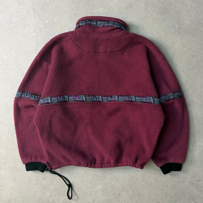 90's Quiksilver Aztec Fleece Jumper (S)