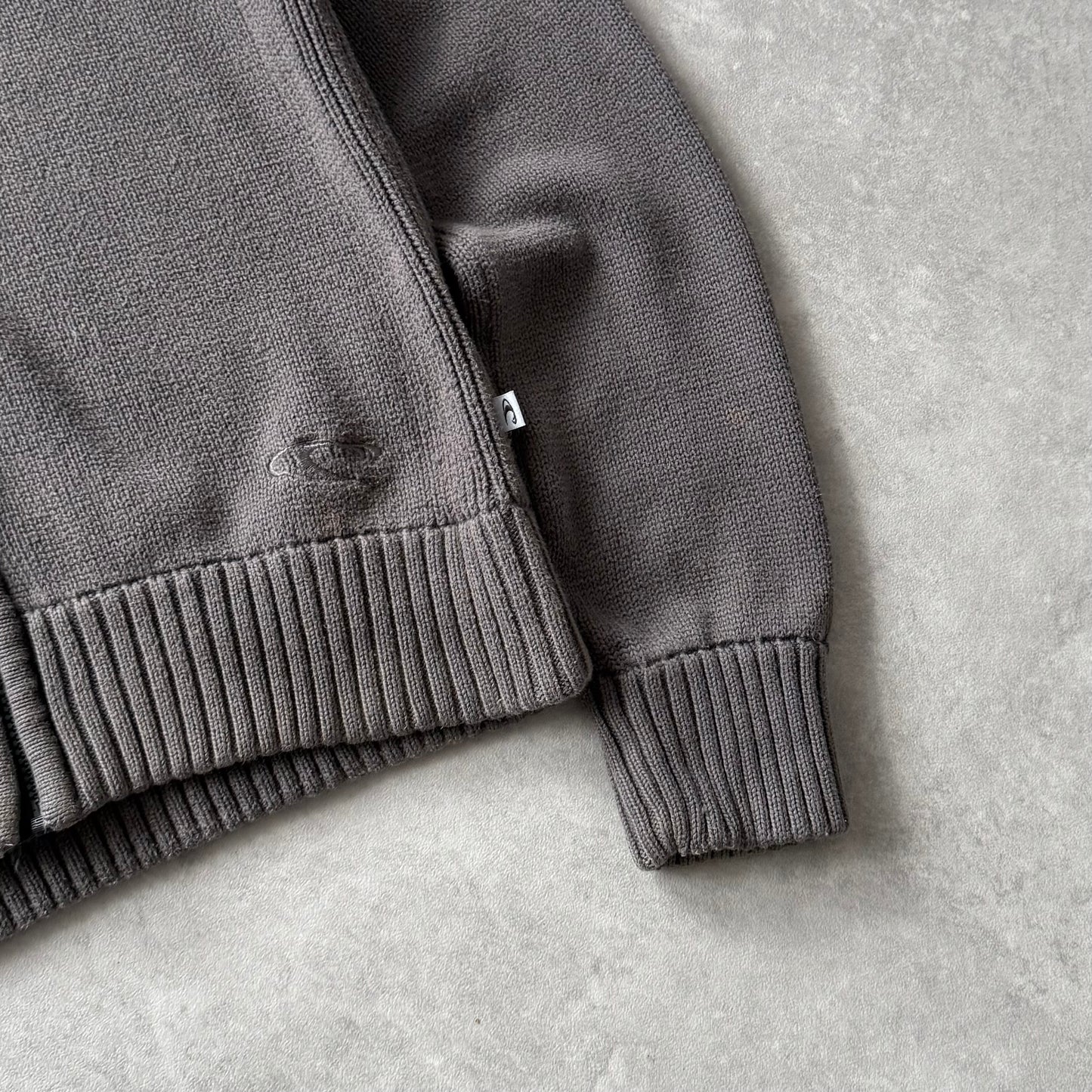 00’s O’Neill Zip-up Knit Jumper (M)