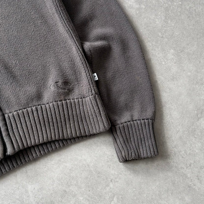 00’s O’Neill Zip-up Knit Jumper (M)