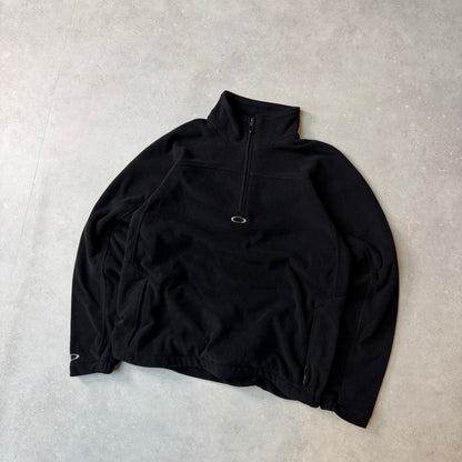 00's Oakley 1/4 Zip Fleece (M)
