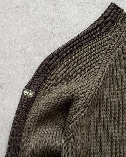 Vintage Quiksilver Cable Knit Jumper (S)