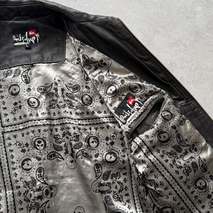 00's Quiksilver Leather Jacket (M)