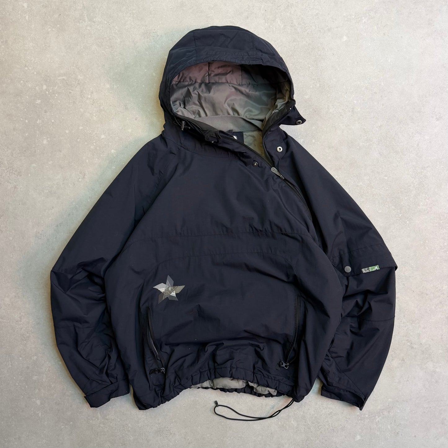 00’s Quiksilver Asymmetrical Zip Jacket (XL)