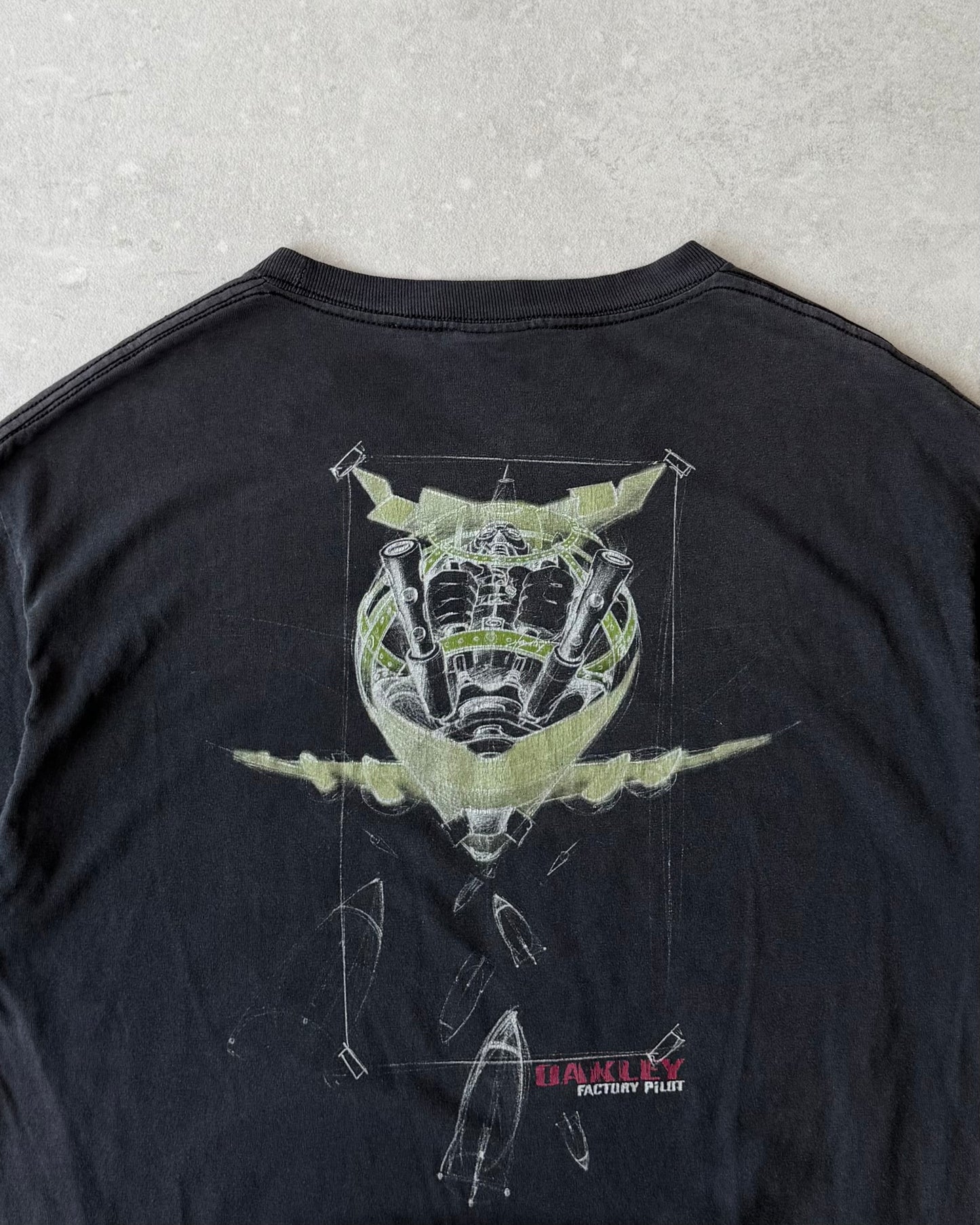 Vintage Oakley Factory Pilot T-shirt (XL)