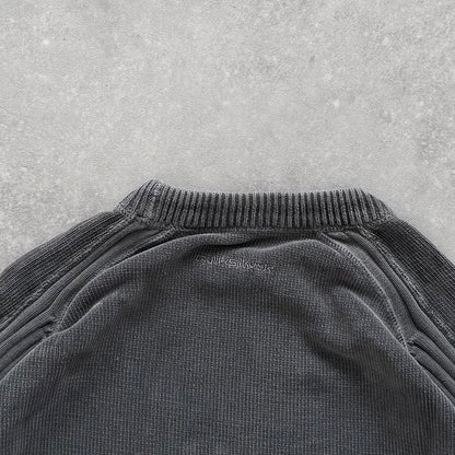 00’s Quiksilver Corduroy Knit Jumper (L)