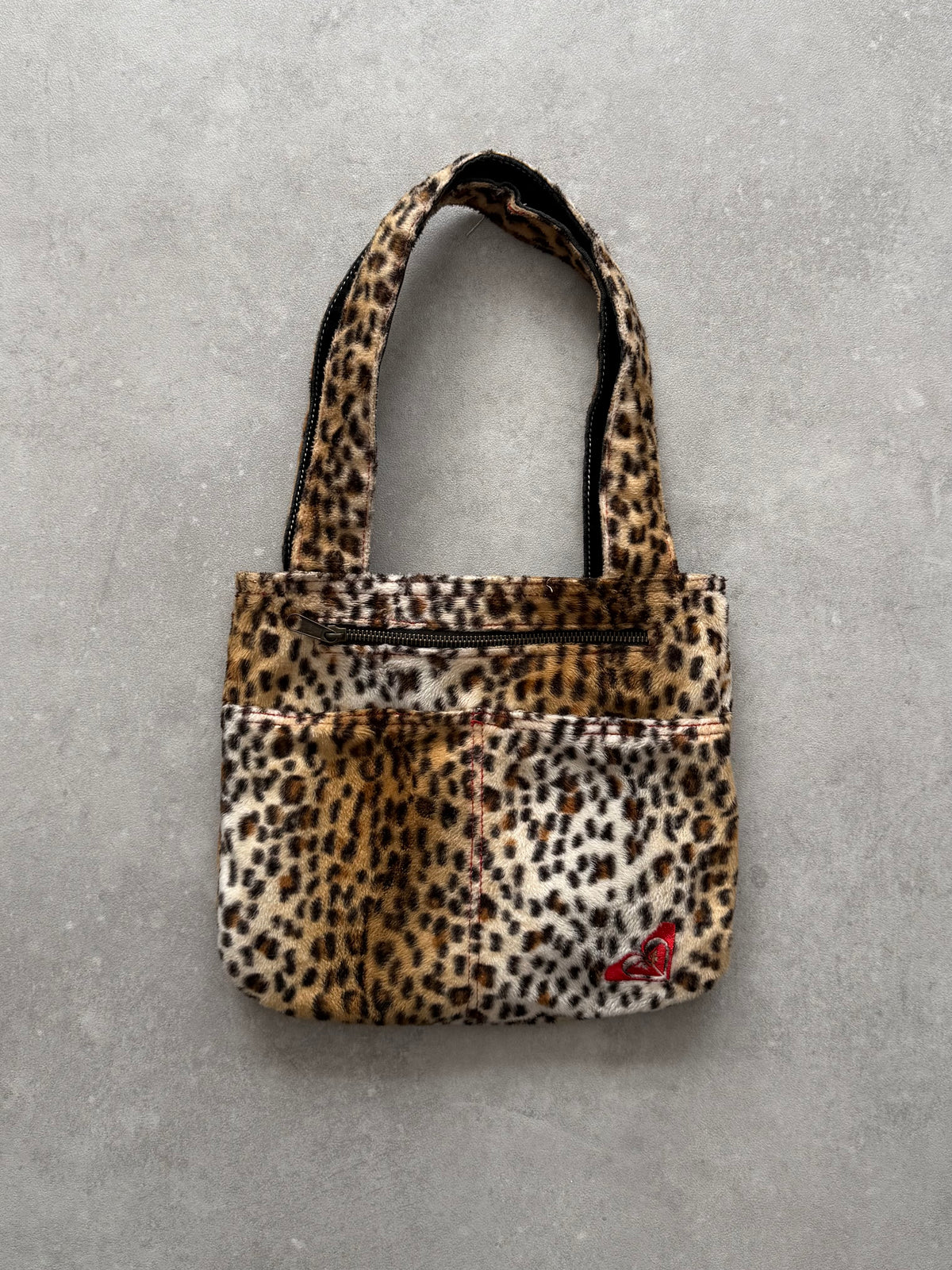 Vintage Roxy 2in1 Leopard Reversible Handbag