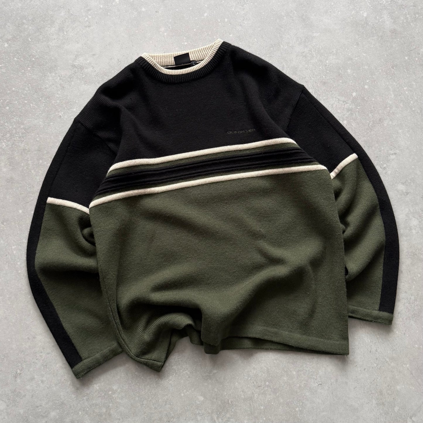 Vintage Quiksilver Knit Jumper (XL)