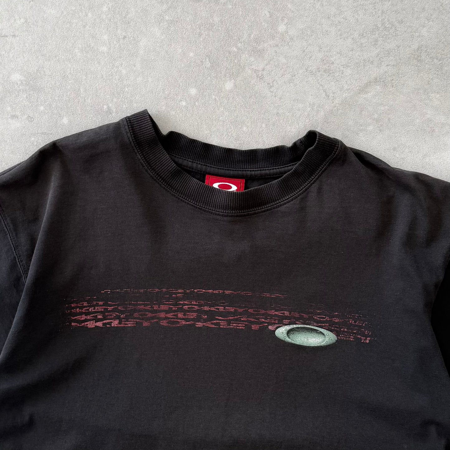 00's Oakley Dirtbike T-shirt (M)