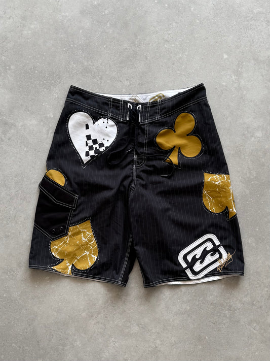Vintage Billabong Taj Burrow Royal Flush Boardshorts (32)