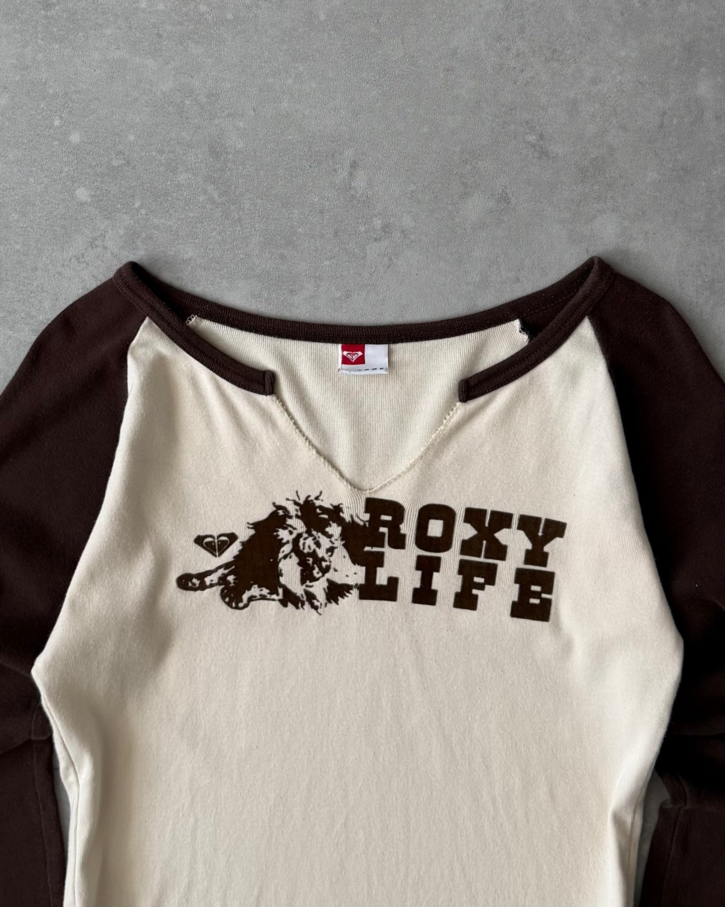 Vintage Roxy Women's Long Sleeve Top (L)