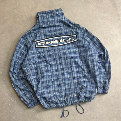 00’s O’Neill Plaid Shell Jacket (XL)