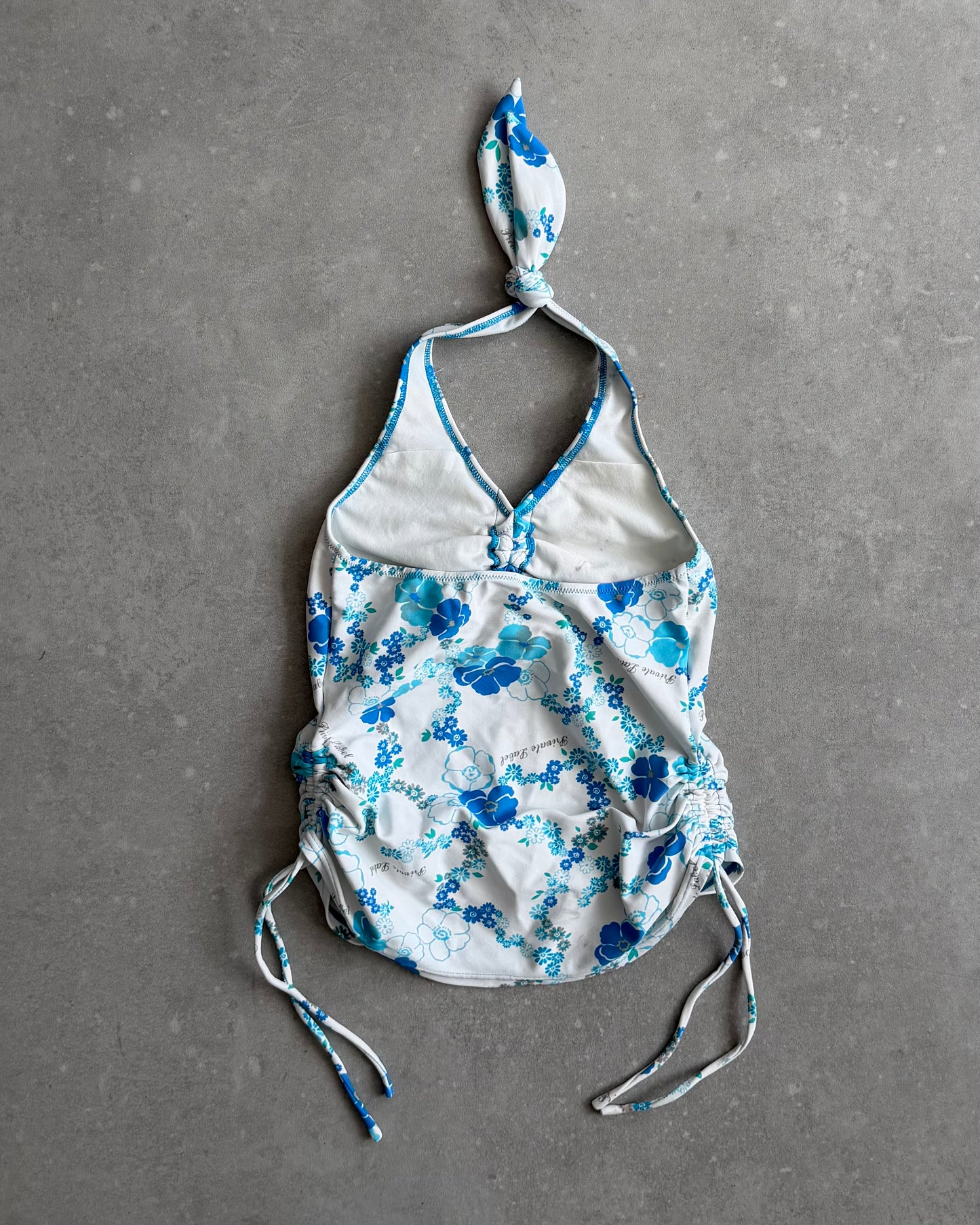Y2K TanKini Halter Top (M)