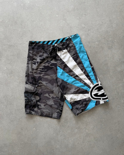Vintage Billabong Andy Irons Rising Sun Boardshorts (30)