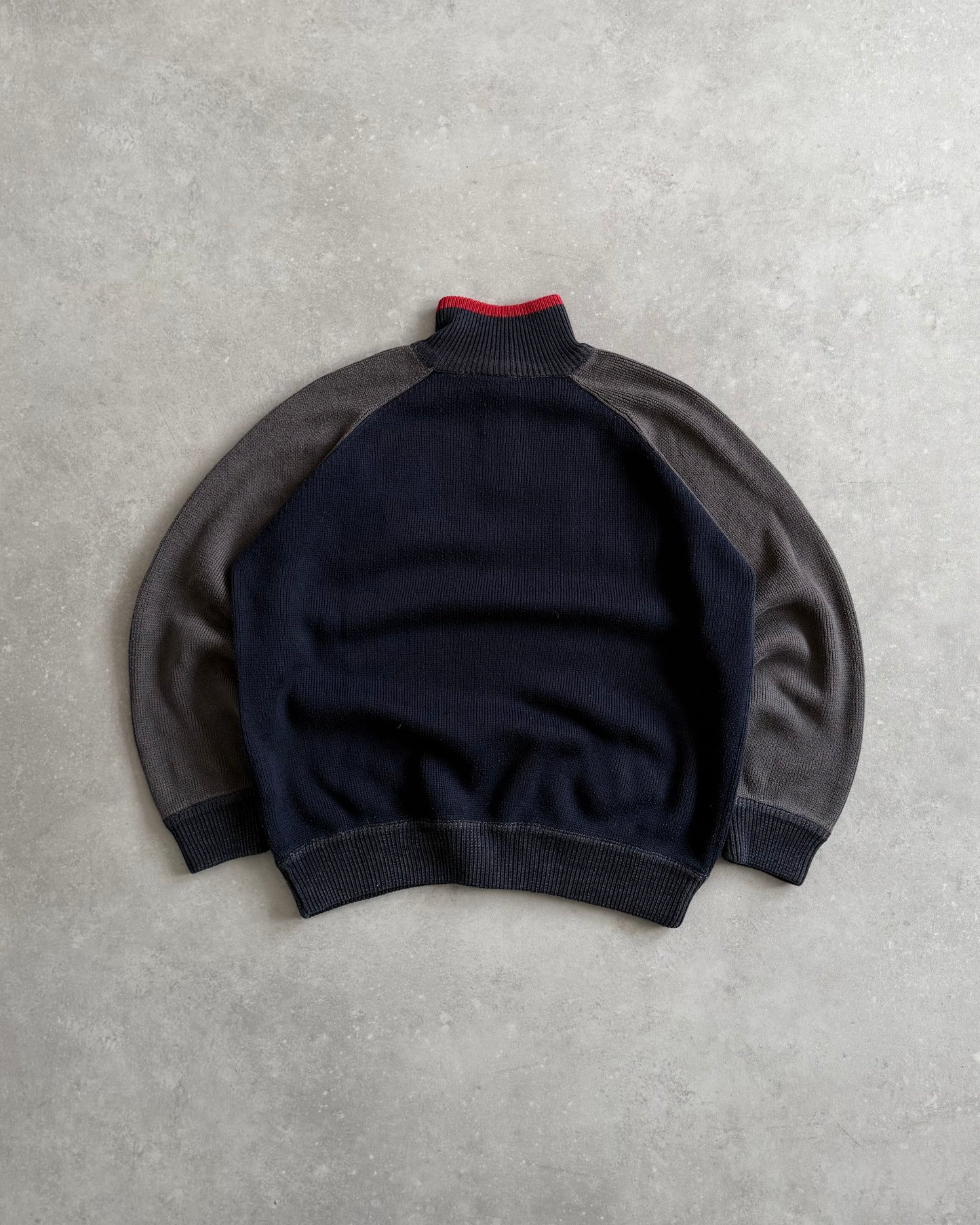 Vintage Quiksilver 1/4 Zip Knit Jumper (S)