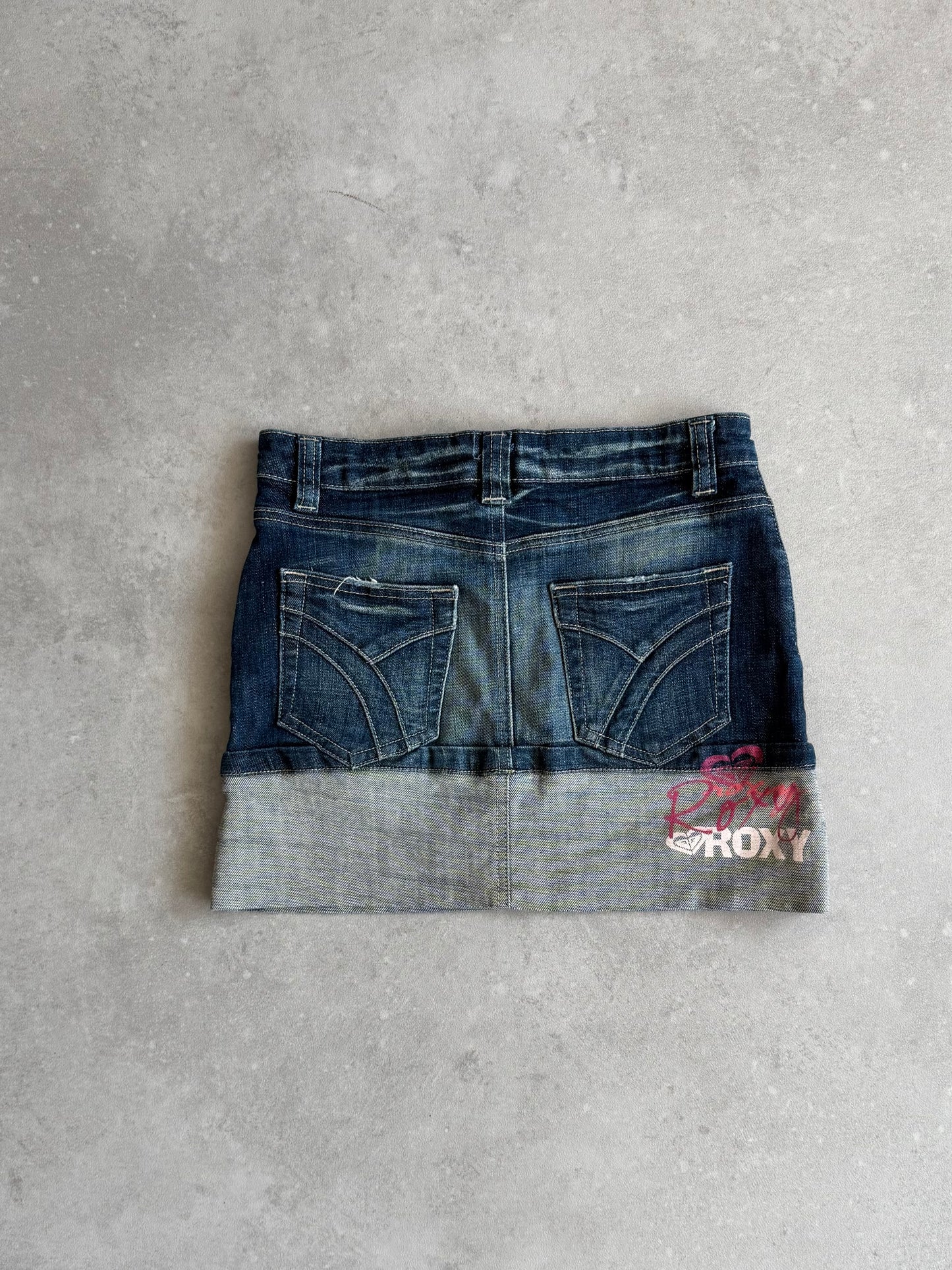 Vintage Roxy Women’s Denim Skirt (26)