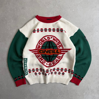 90's O'Neill Christmas Knit Jumper (M)