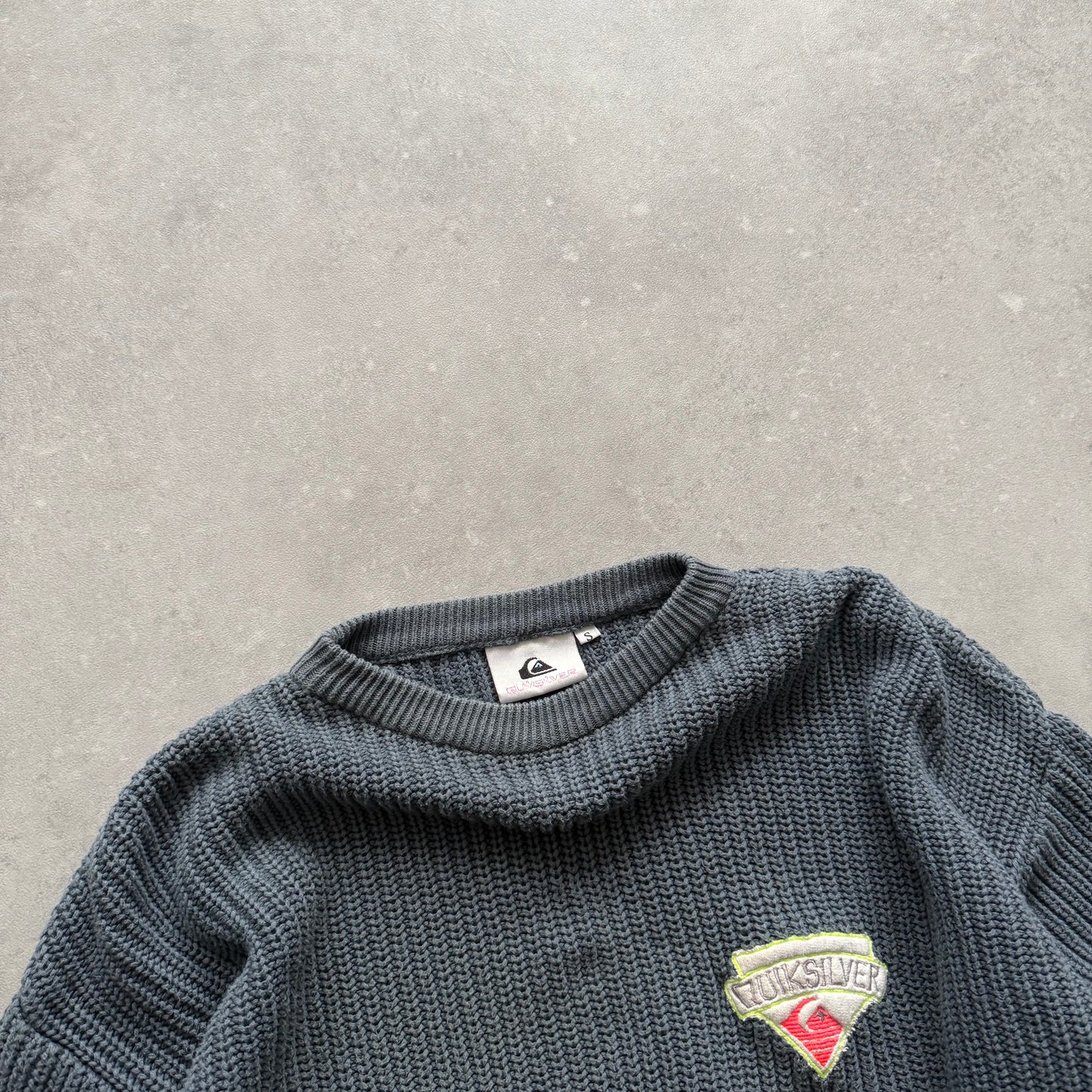 Early 90's Quiksilver Knit Jumper (XS)