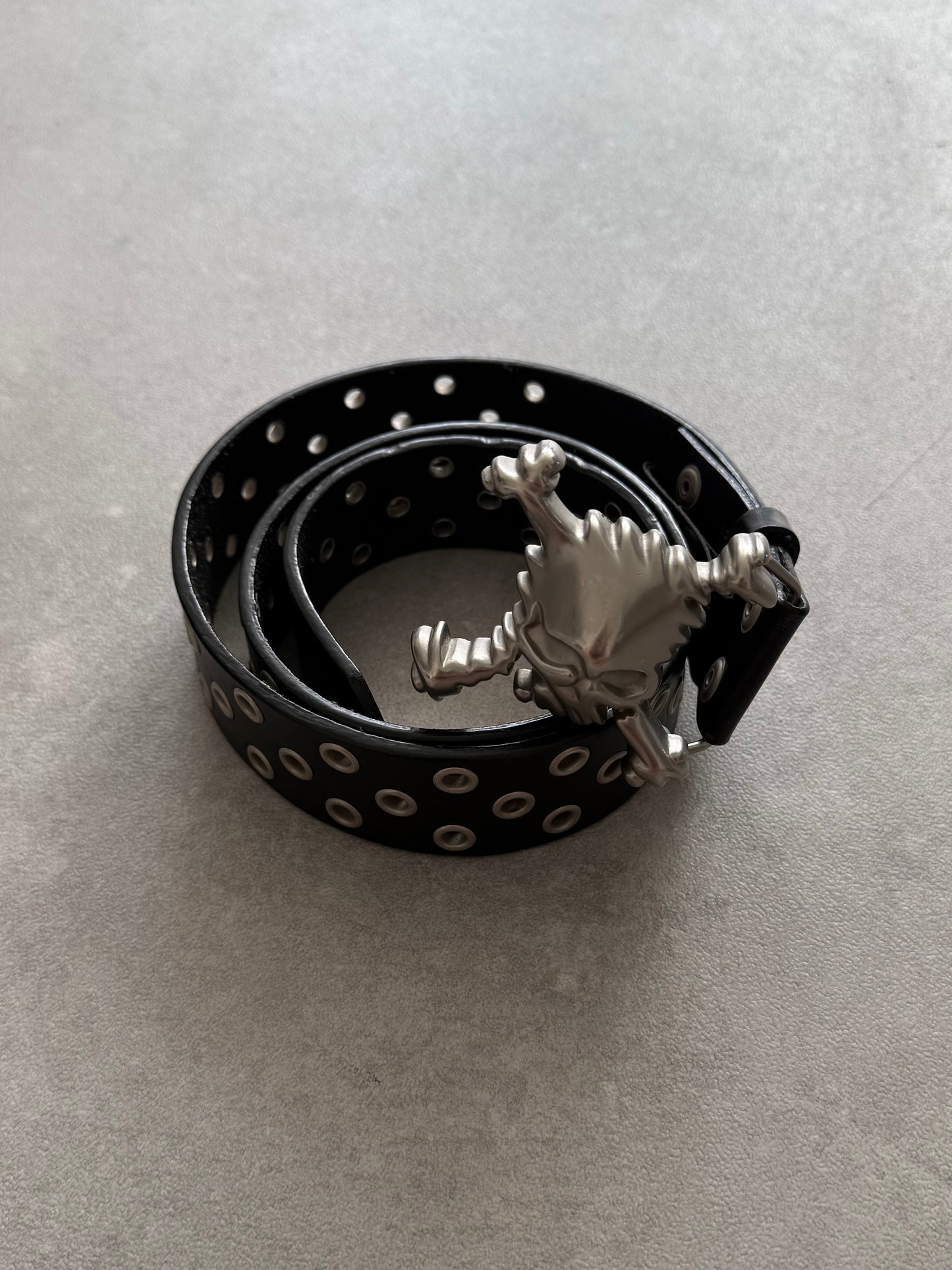 Vintage Oakley Skull Belt (M)
