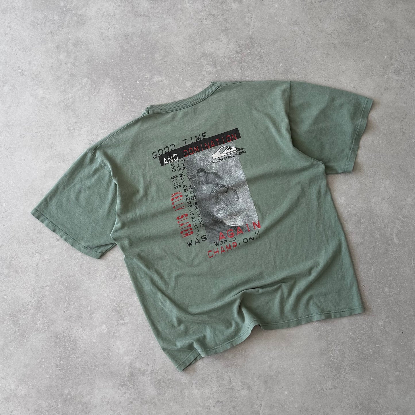90’s Quiksilver Kelly Slater T-shirt (M)
