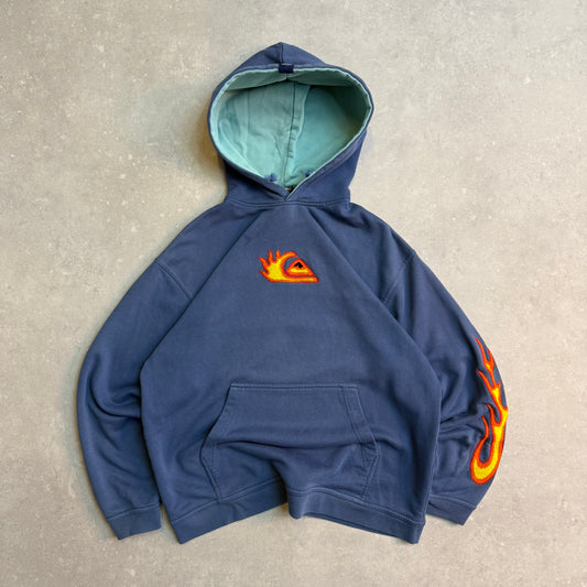00’s Quiksilver Flame Hoodie