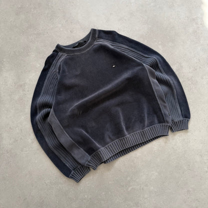 00’s Quiksilver Corduroy Knit Jumper (L)