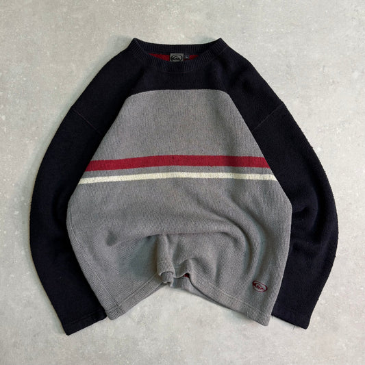 00’s Quiksilver Knit Sweatshirt (L)