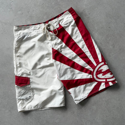 Vintage Billbong Andy Irons Rising Sun Boardshorts (32)