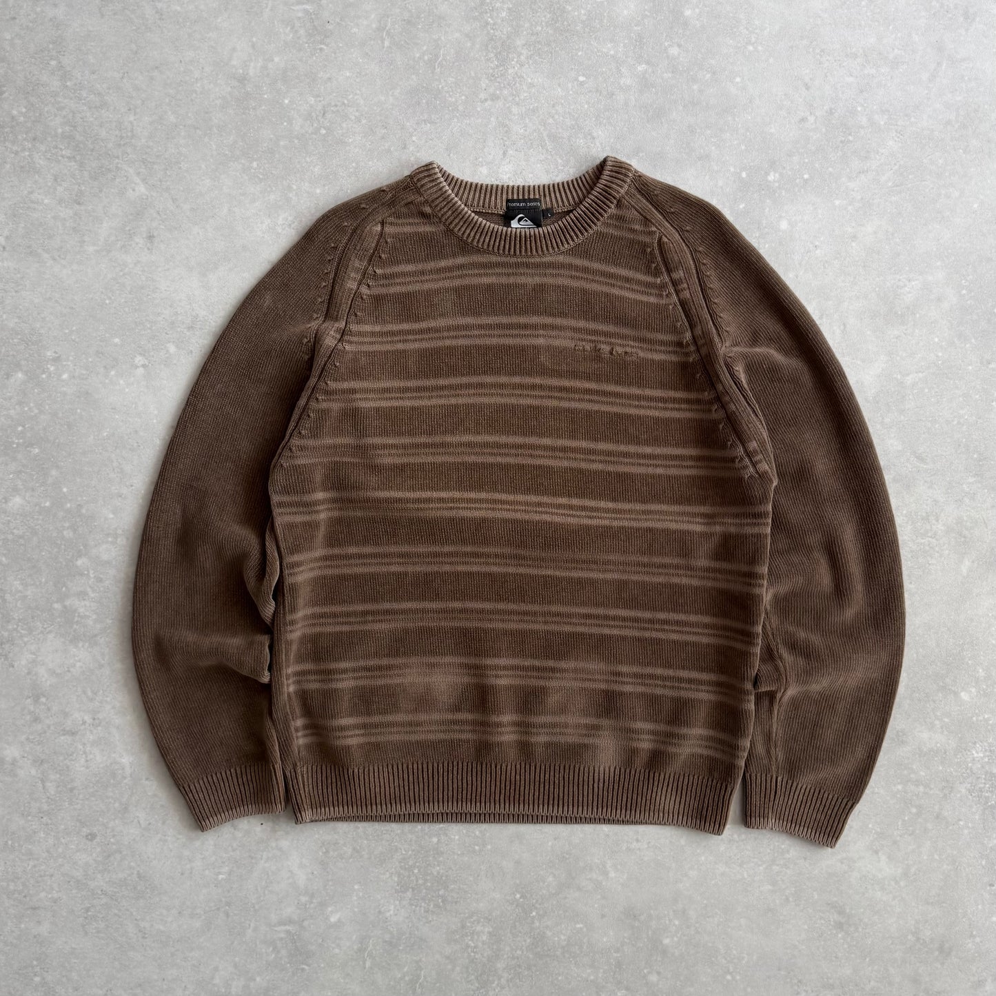 Vintage Quiksilver Corduroy Knit Jumper (L)