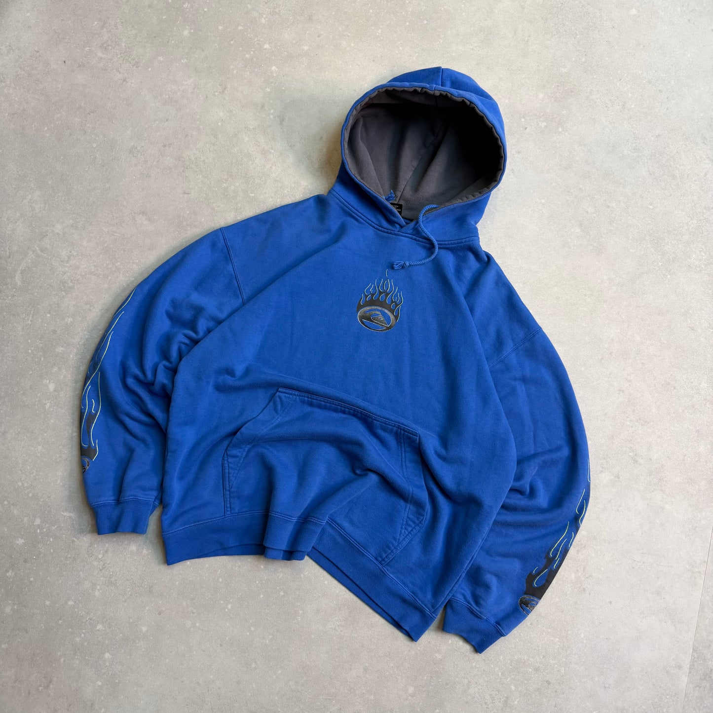 00’s Quiksilver Flame Hoodie (L)