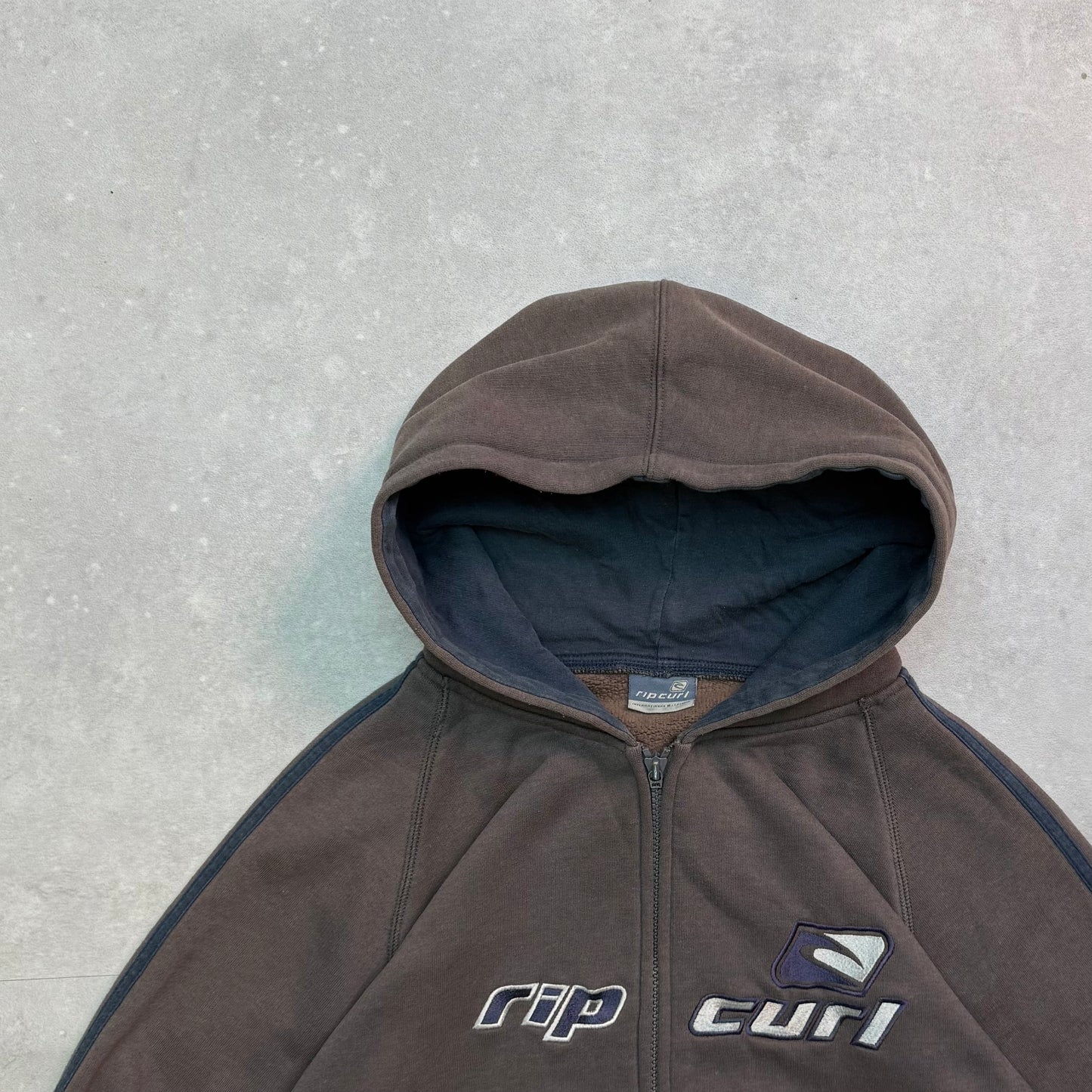 00's Rip Curl Zip Up Hoodie (L)