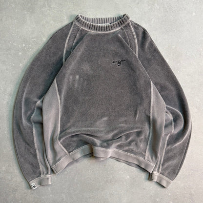 00’s Quiksilver Corduroy Knit Jumper (L)