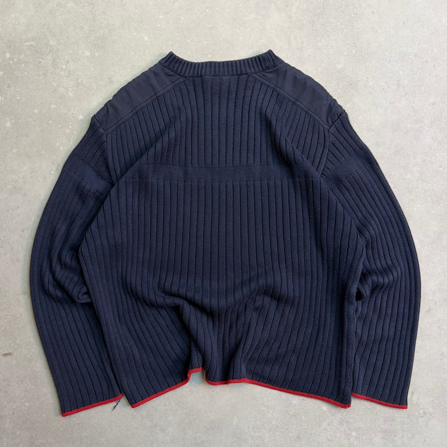 00’s Quiksilver Cable Knit Jumper (M)