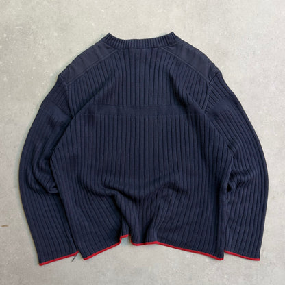 00’s Quiksilver Cable Knit Jumper (M)