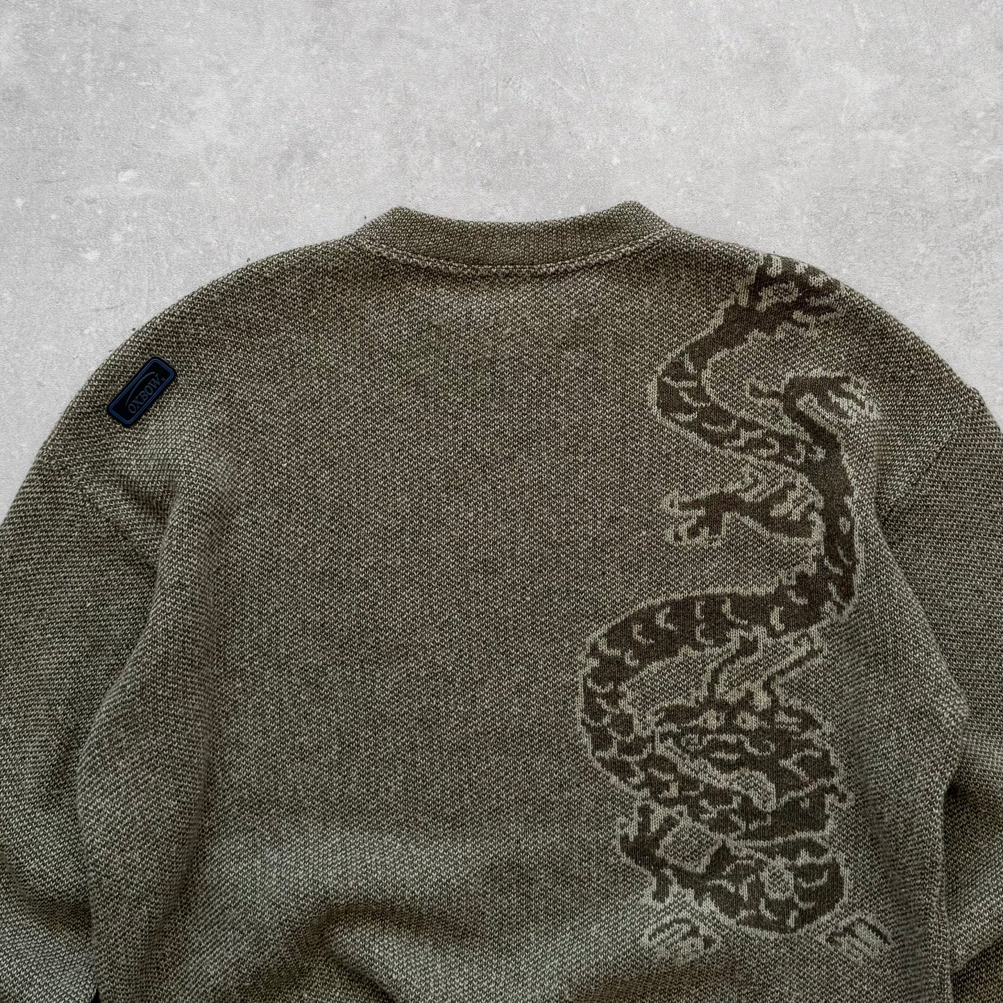 00’s Oxbow Dragon Knit Jumper (XL)