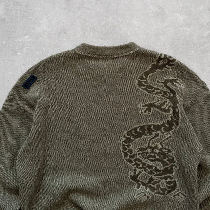00’s Oxbow Dragon Knit Jumper (XL)