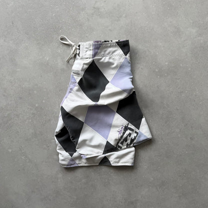 Vintage Billabong Andy Irons Argyle Diamond Boardshorts (36)