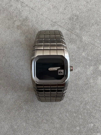 Vintage Quiksilver Silver Rubix Watch