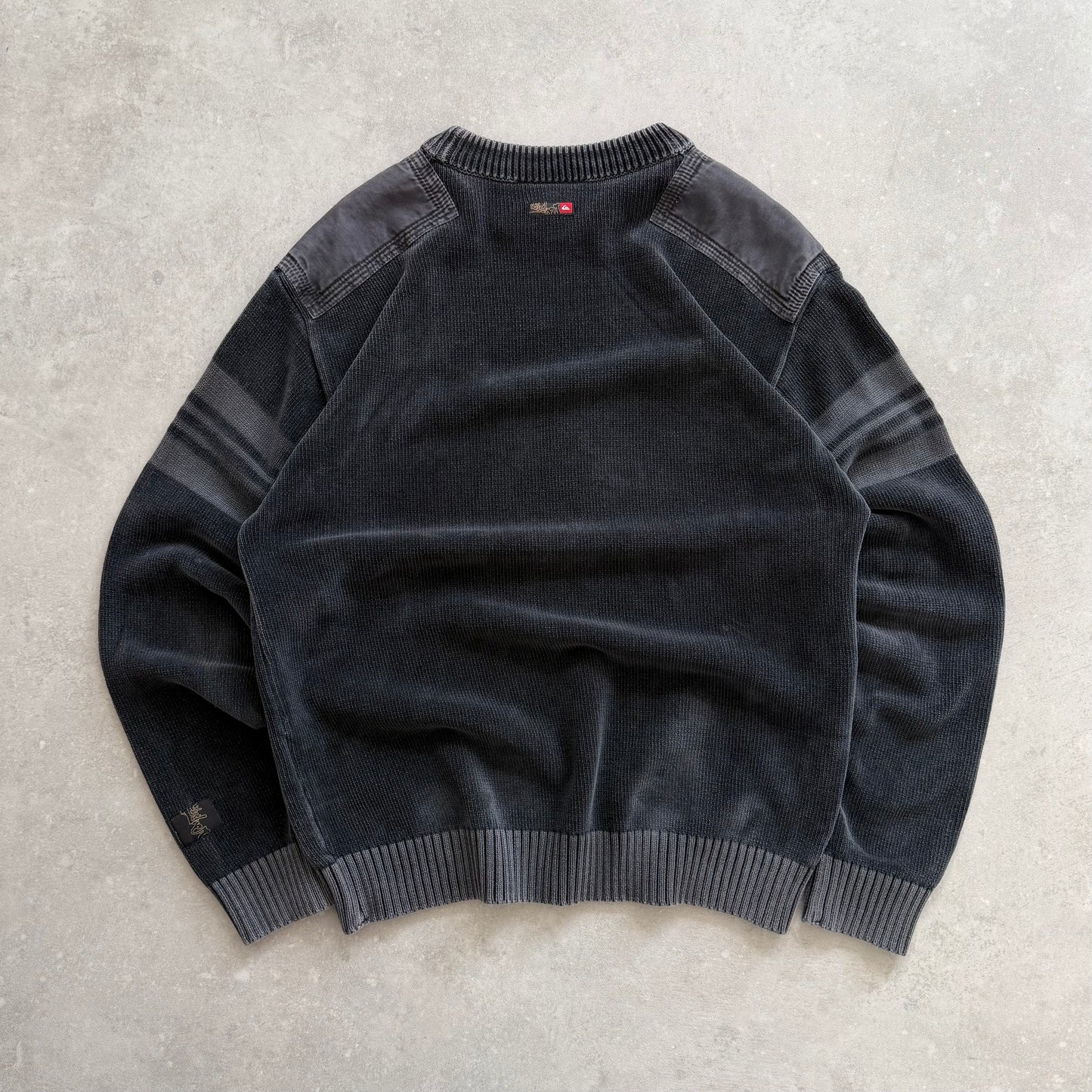 00’s Quiksilver Corduroy Knit Jumper (M)