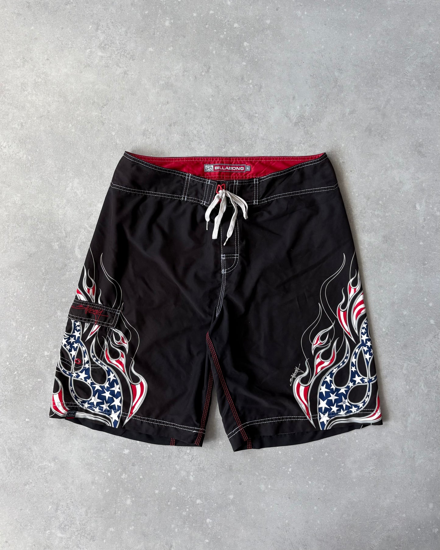 Vintage Billabong Flame Boardshorts (36)