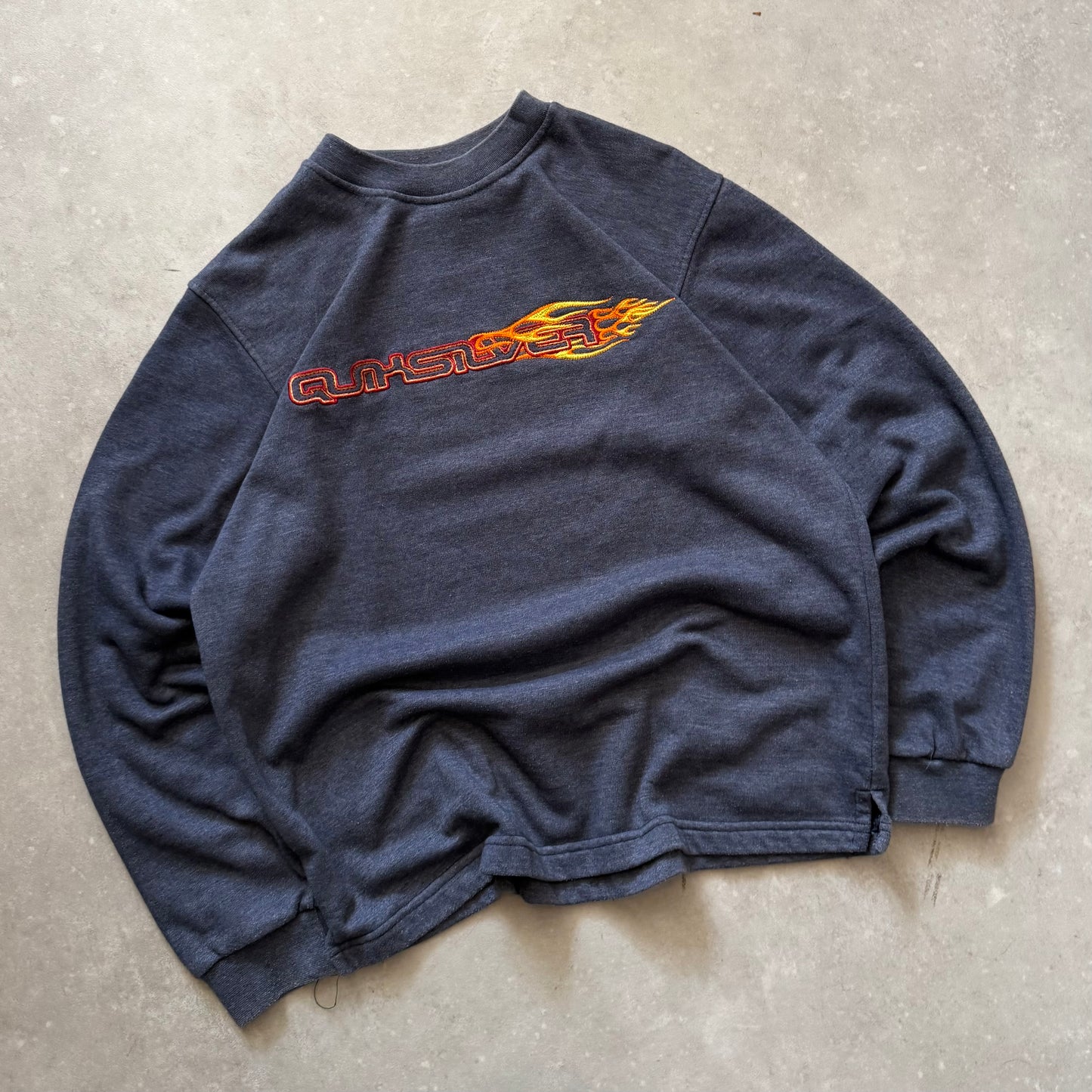 00’s Quiksilver Flame Sweatshirt (S)