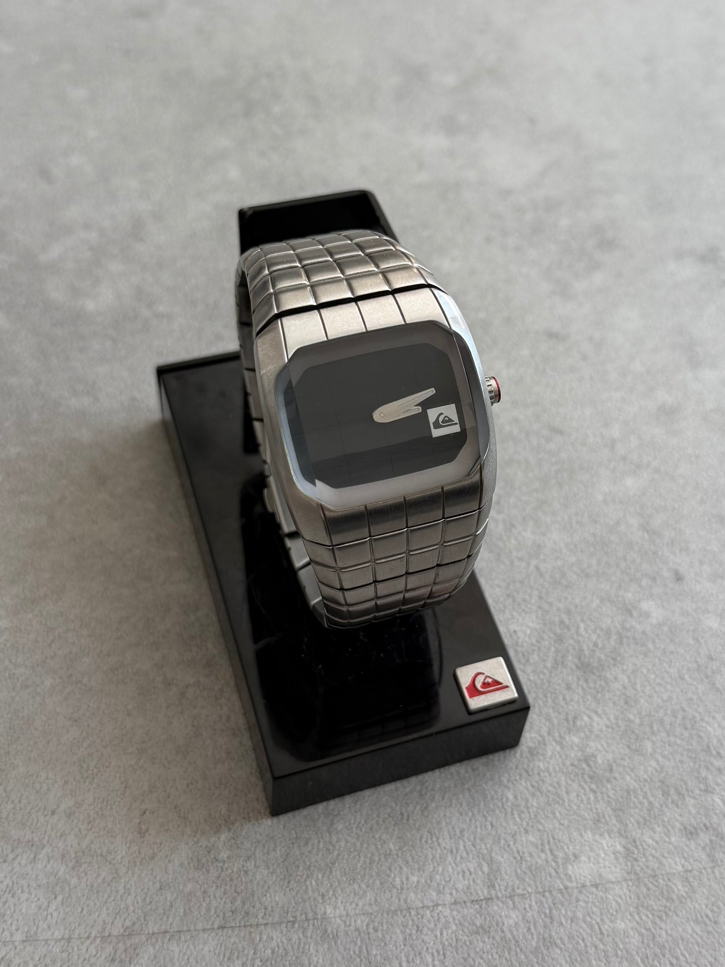 Vintage Quiksilver Silver Rubix Watch