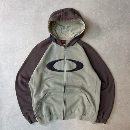 00's Oakley Zip-up Hoodie (M)