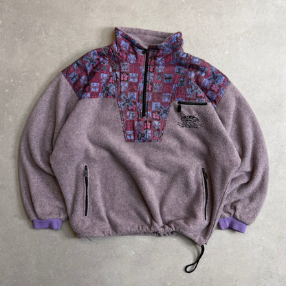 90's Quiksilver 1/4 Zip Fleece (L)
