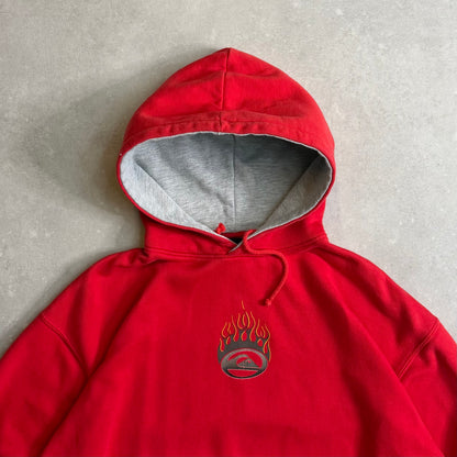 00's Quiksilver Flame Hoodie (L)