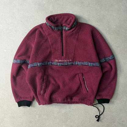 90's Quiksilver Aztec Fleece Jumper (S)