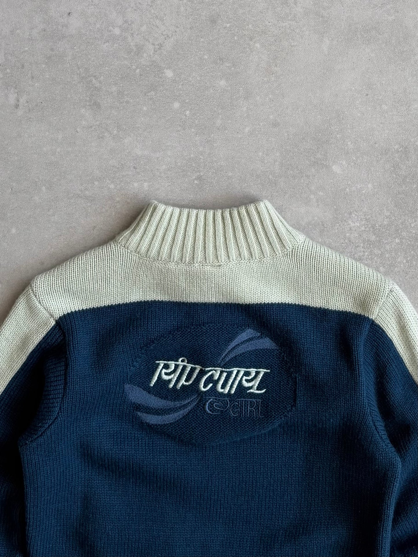 Vintage Rip Curl 1/4 Length Zip Jumper (XS)