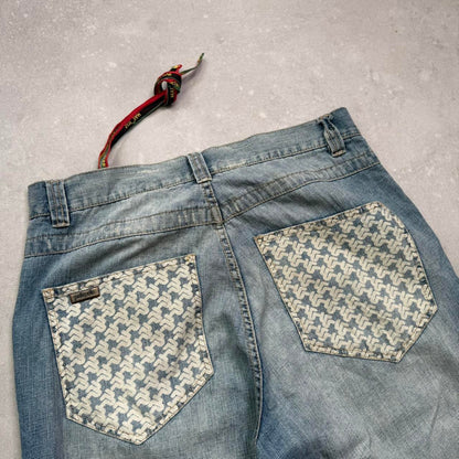 Vintage Pelle Pelle Monogram Jeans