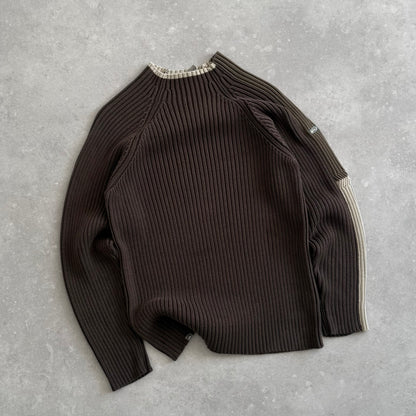 00’s Quiksilver Cable Knit Jumper (L)